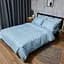 Пододеяльник Moon&Star Satin Stripe Ocean Calm Полуторный Евро 160x220 см - миниатюра 1