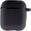 Чохол Silicone Case + Carabine для Apple AirPods Black [33954] - мініатюра 2