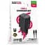 СЗУ Borofone BAS84A Star PD25W (1USB-C) + кабель Type-C to Type-C Black - миниатюра 2