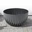 Вазон Lamela Mira Bowl 23.6х14 см антрацит (9829170) - мініатюра 4