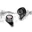 Бездротові навушники Earbuds Pixus Storm TWS, IPX7, BT5.3, 55mAh, 300mAh, 7h, Black UA UCRF - мініатюра 3
