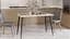 Кухонний стіл Марсель 50 Ferrum-decor 75x120x70 Чорний метал ДСП Дуб Сан-Марино 32 мм (FRD-106708) - мініатюра 1