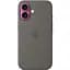 Чохол Apple Silicone Case with MagSafe для iPhone 16 Stone Gray (MYY33ZM/A) [116206] - мініатюра 3