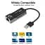 Мережевий адаптер перехідник Pix-Link USB LAN SR9900 мережна карта Black (16158) - мініатюра 3