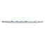 Декоративна панель з лого для MacBook Retina 12" A1534, (скло, 276мм, Silver Logo) - мініатюра 2