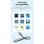 Хаб USB 3.0 - 1xUSB 3.0/3xUSB 2.0, 0.15м, 5 Гбіт/с, Grey Vention - мініатюра 4