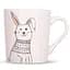 Чашка фарфоровая для чая и кофе Limited Edition BUNNY 250 мл белая (D76-L1272B) - миниатюра 1