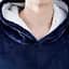 Плед-худи с капюшоном Pleid Hoodie Blue - миниатюра 2