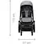 Прогулочная коляска Britax-Romer Smile III Fossil Grey, темно-серая (2000036114) - миниатюра 6