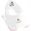 Горщик дитячий Tega Baby антиковзкий Wild&Free Unicorn white pink - мініатюра 1