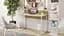 Компьютерный стол Ferrum-decor Скай 75x140x70 белый ДСП Дуб Сонома 16мм (FRD-101112) - миниатюра 1