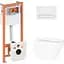 Набір Q-tap Nest 4 в 1 підвісний унітаз Swan Ultra Quiet 520x360x320 + комплект інсталяції QT16335180W48182 - мініатюра 1