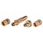 Набор для полива латунный Intertool Storm 1 насадка 1/2" × 1 адаптер 1/2 и 3/4" × 2 коннектора 1/2 - миниатюра 1