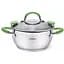 Каструля Fissman Charlotte з кришкою-друшляком Ø24х Ø19х12,5 см kuh0007842 - мініатюра 1