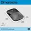 Мишка HP Z3700 Dual Wireless/Bluetooth Silver (758A9AA) - мініатюра 6