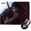 Ігрова поверхня Nextprint Гатс Берсерк - Berserk 220 х 180 мм (15030) - мініатюра 1