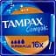 Тампони Tampax Compak Super Plus з аплікатором 16 шт. - мініатюра 1