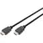 Кабель High speed + Ethernet HDMI Digitus 3m black - мініатюра 1