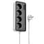 Удлинитель Hoco AC21 Sunlight 4-bit (1C/3A/4xSocket) (1.5m) White - миниатюра 1