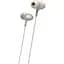 Навушники з мікрофоном Biva HF-05-B Wirred Earphones White - мініатюра 1