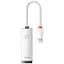 Адаптер - зовнішня мережева карта Baseus Lite Series Type-C to RJ45 LAN Port (100Mbps) WKQX000202 білий - мініатюра 1