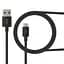 Дата кабель USB 2.0 AM to Type-C 0.2m black Piko (1283126493843) - мініатюра 1