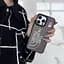 Чохол The North Face для iPhone 16 - чорний матовий із принтованим логотипом - мініатюра 3
