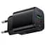 СЗУ Borofone BAS85A Star PD30W+QC3.0 (1USB-A/1C) Black - миниатюра 5