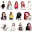 Стикерпак набор наклеек G-Toys Blackpink 45 шт. (SP BP 01) - миниатюра 3