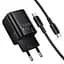 СЗУ Borofone BAS85A Star PD30W+QC3.0 (1USB-A/1C) + кабель Type-C to Type-C Black - миниатюра 3
