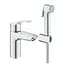 Змішувач для умивальника S-Size з гігієнічним душем Grohe Eurosmart New 23124003, Хром - мініатюра 1