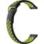 Ремінець DK CDK для Xiaomi Amazfit Bip U / U Pro 20mm Silicone Sport Band Nike (011906) (black / green) - мініатюра 1