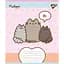 Набір зошитів Yes Pusheen Weekend A5 в клітинку 12 аркушів 25 шт. (767607) - мініатюра 5