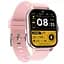 Смарт-годинник Smart Watch Y13 Bluetooth, встановлення власного фону. Колір рожевий - мініатюра 1