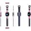 Наручний смарт-годинник дитячий Aishi Q15 з функцією дзвінка 4G і GPS Pink (16419-hbr) - мініатюра 2