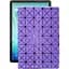 Чехол StatusCASE из экокожи для планшета Blackview Tab 10 2021 Фиолетовый ромб - миниатюра 1