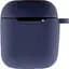 Чохол Silicone Case + Carabine для Apple AirPods Midnight Blue [33026] - мініатюра 2