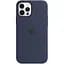Чохол Silicone Case з MagSafe для Apple iPhone 12/12 Pro (Deep Navy) ААА [52273] - мініатюра 1