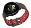 Спортивний ремінець Primo Perfor Classic для годинника Samsung Galaxy Watch Active/Active 2 Black Red - мініатюра 2