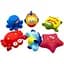 Набор игрушек для купания Bibi Toys Морские обитатели 6 шт. (761025BT) - миниатюра 1