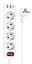Сетевой фильтр Hoco NS1 Aura 4-bit PD 20W 2xUSB+Type-C (White) [69974] - миниатюра 4