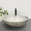 Умивальник VBI Parma beige stone matt накладний VBI-011020 - мініатюра 4