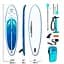 Надувная SUP доска AERO Board 2.0 (320х15х80см) 10.6' Blue Ocean - миниатюра 2
