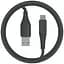 Кабель Make USB to Type-C PVC 2.4 A 1 м Black - миниатюра 1