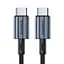 Кабель Choetech ХСС-1015 Black USB-C to USB-C PD60W 2m (43-00125) - миниатюра 1