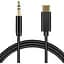 Кабель мультимедійний USB-C to 3.5mm M 1.0m black XoKo (AUX-002-BK) - мініатюра 1