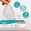 Дитячі вологі серветки Pampers Sensitive 240 шт. (3 упаковки x 80 шт.) - мініатюра 3