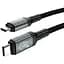 Кабель Choetech Type-C - Type-C, 1.2 м, Black 240 Вт teh0020787 - мініатюра 1