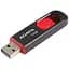 Флешка ADATA Classic C008 64 GB USB2.0 красно-черная AC008-64G-RKD - миниатюра 1