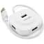 Концентратор Veggieg USB 2.0 to 4xUSB 0.3m white (V-U2407) - миниатюра 1